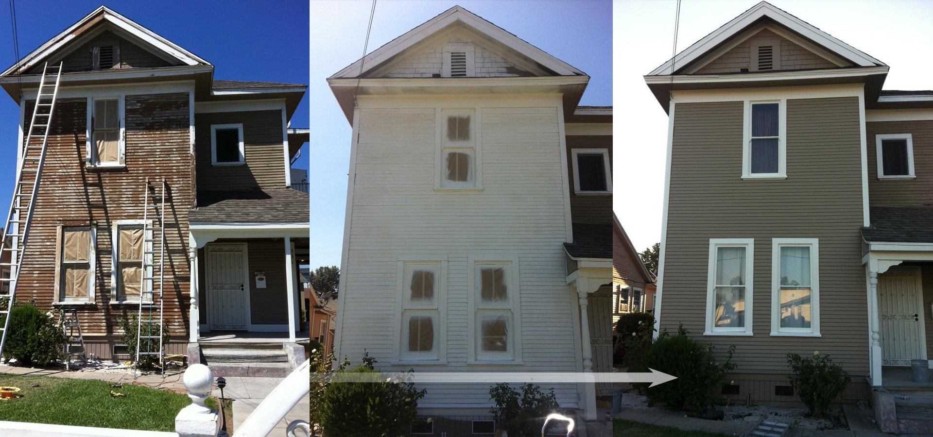 Exterior painting project