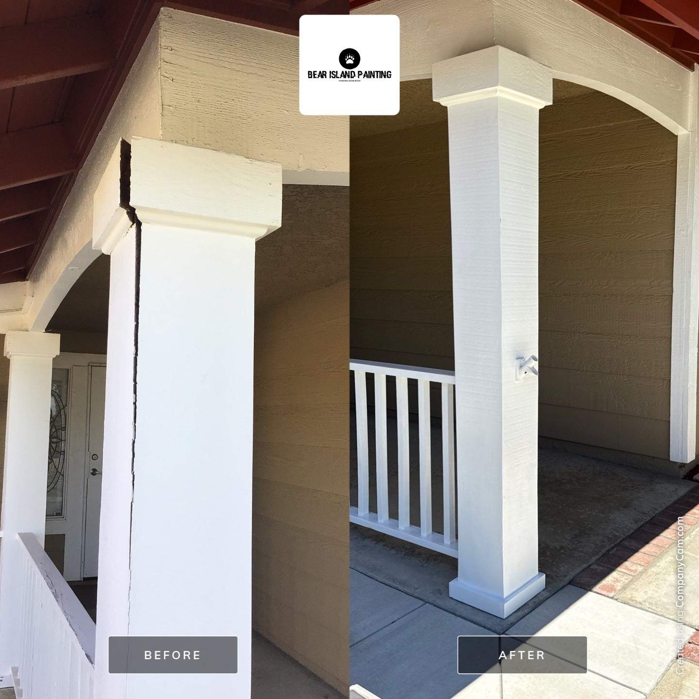 Exterior Repaint and Wood Rot Repair in Upland, CA
