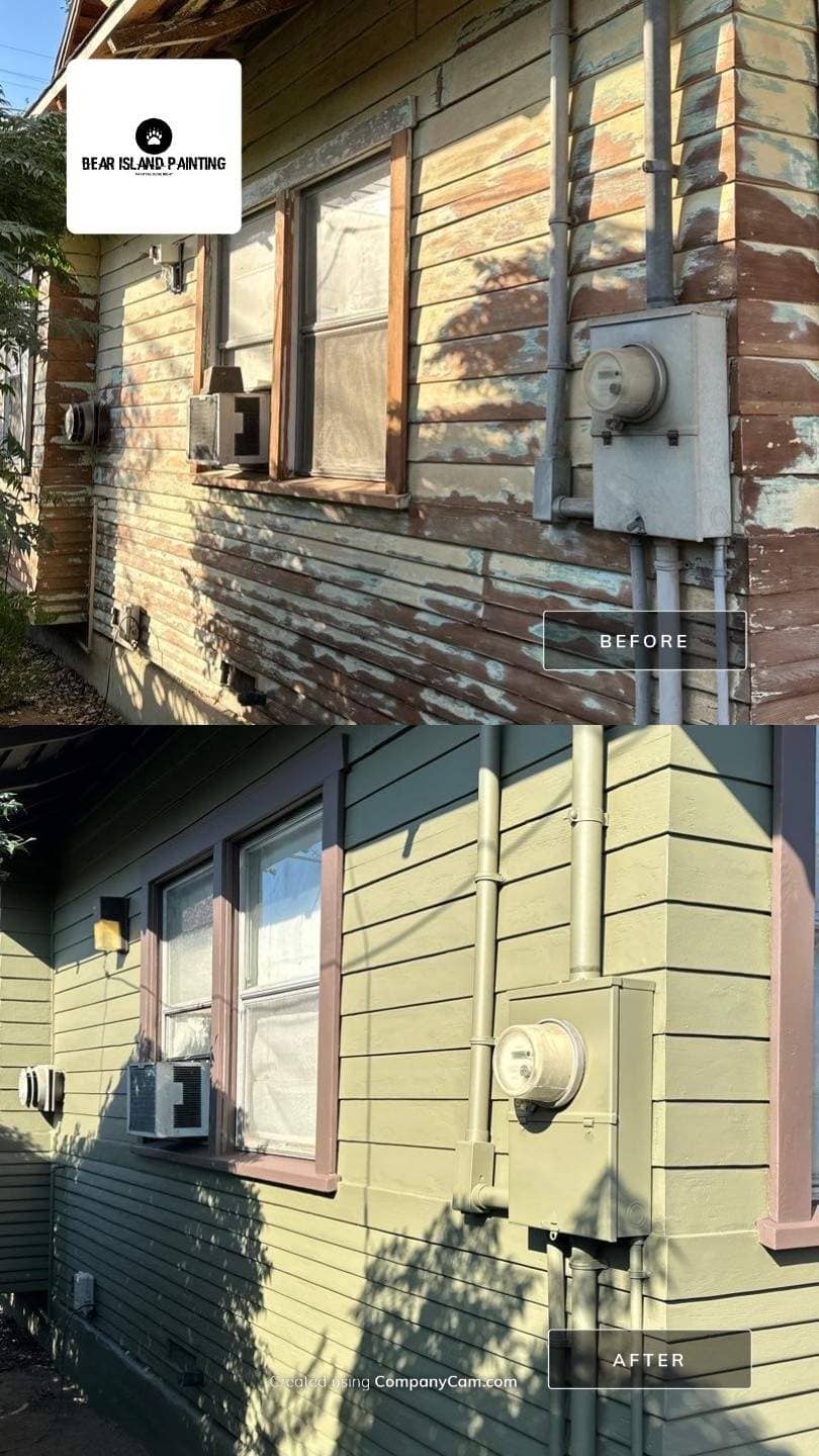 Exterior repaint in Monrovia